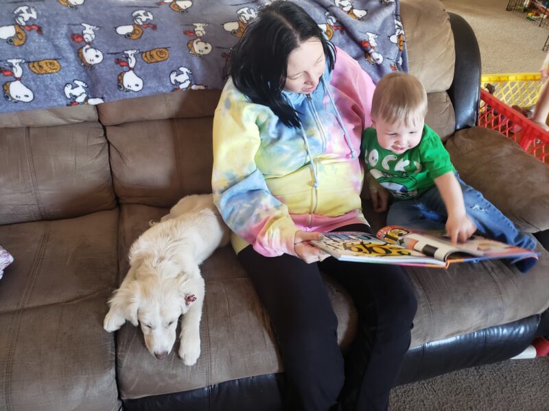 Childcare playroom activity